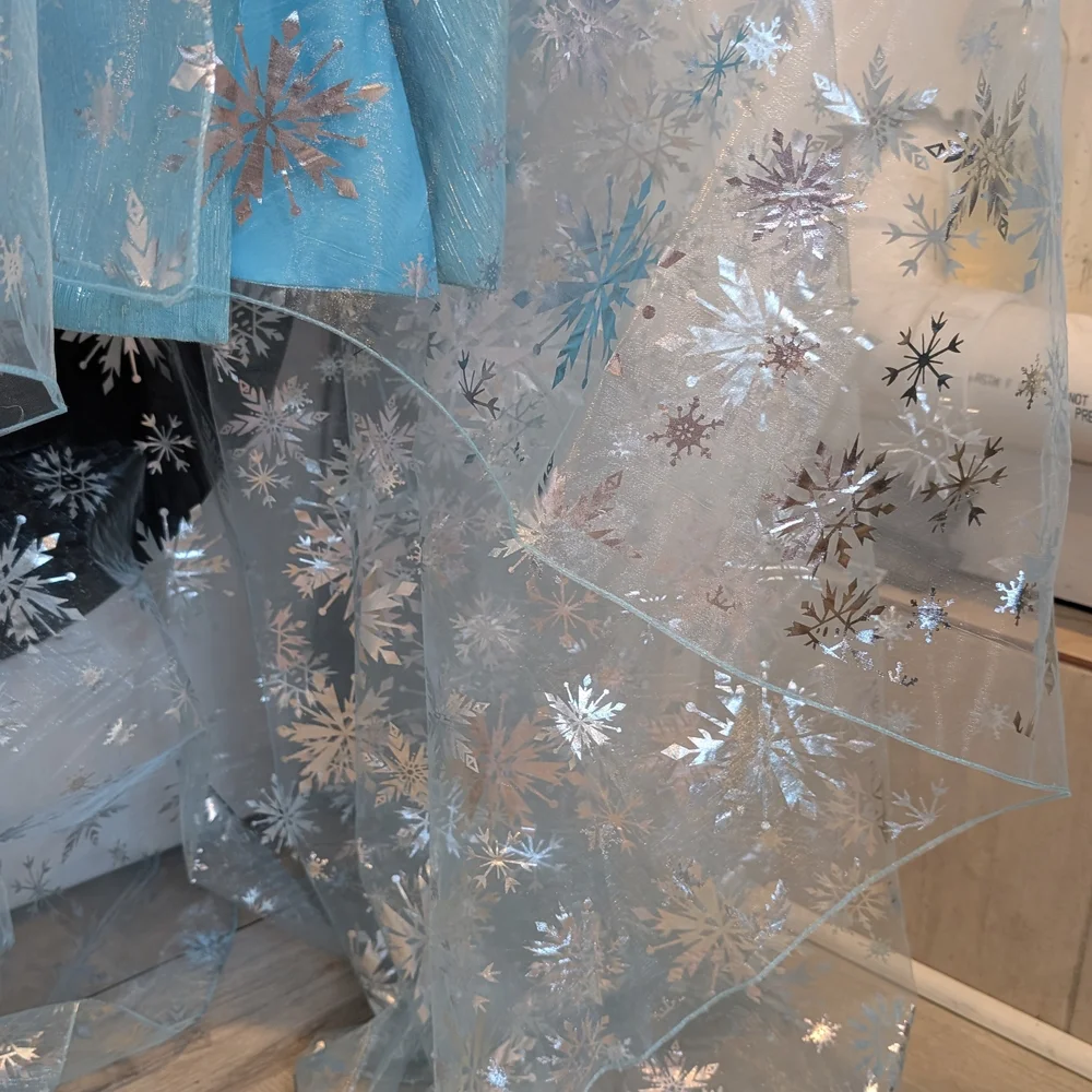 Costume: Handmade Frozen Elsa Gown And Cape, plus Crown with full price offer - Picture 13 of 17